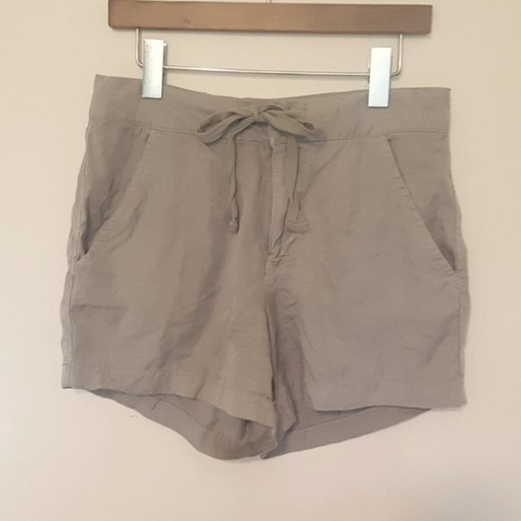 Max Jeans Pants - Max jeans Khaki Green trouser short Size 29